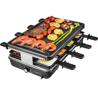 Electric Raclette Grill Smokeless Party Grill Electric BBQ
