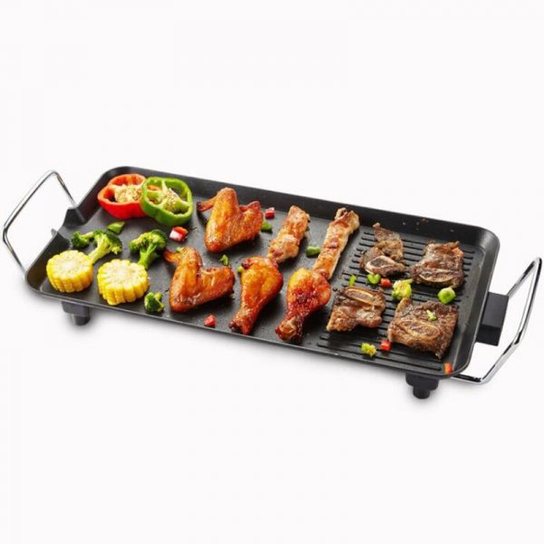 Electric BBQ Grill Large Power Baking Pan