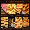 8-In-1 Compact Stainless Steel Digital Air Fryer Toaster Oven - Image 2