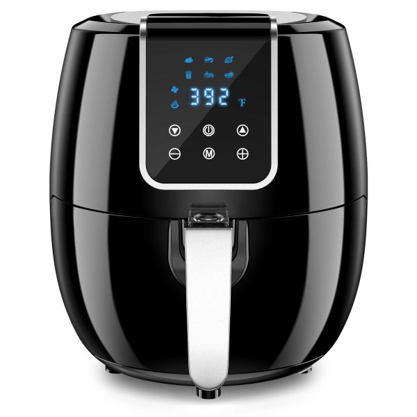 6-in-1 7 Quart Air Fryer, 1800-Watt Hot Airfryer Oven with LCD Digital Screen and Temperature Control, ETL Certified
