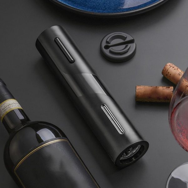 Electric Wine Bottle Opener Corkscrew Foil Cutter - Image 3