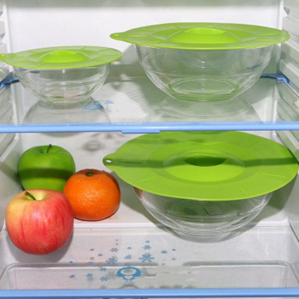 Silicone Cooking Pot Pan Lid Silicone Fresh Cover - Image 4