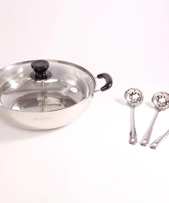 Lake Tian Stainless Steel Shabu Shabu Hot Pot