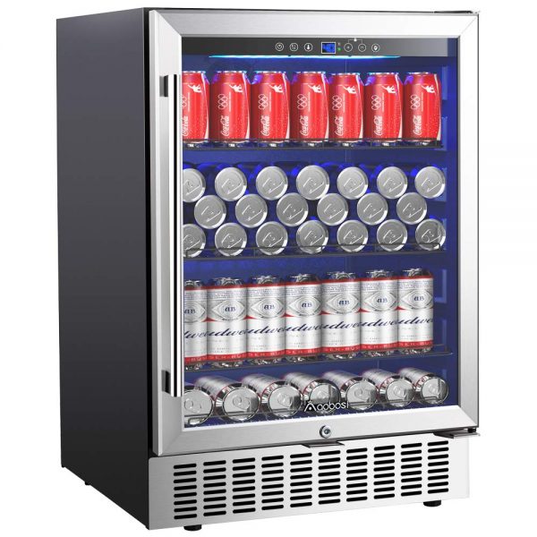 164 Cans Freestanding and Built-in Beverage Refrigerator