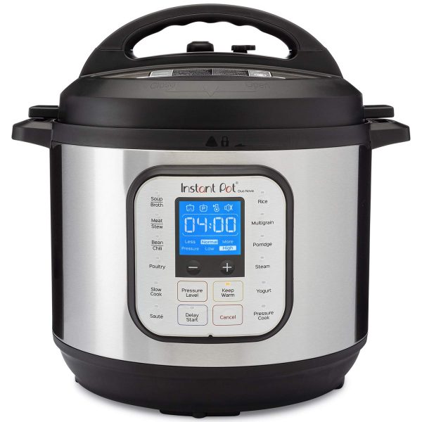 Instant Pot Duo Nova Pressure Cooker 7 in 1,  8 Qt, Best for Beginners