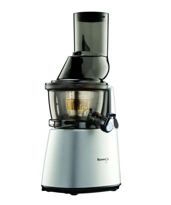 Kuvings Whole Slow Juicer Elite C7000S - Higher Nutrients and Vitamins, BPA-Free Components, Easy to Clean, Ultra Efficient 240W, 60RPMs-Silver