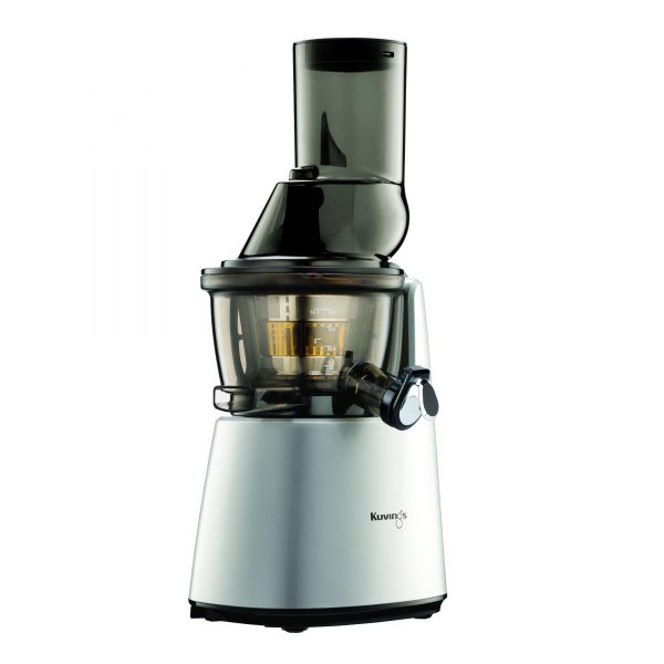 Kuvings Whole Slow Juicer Elite C7000S - Higher Nutrients and Vitamins, BPA-Free Components, Easy to Clean, Ultra Efficient 240W, 60RPMs-Silver