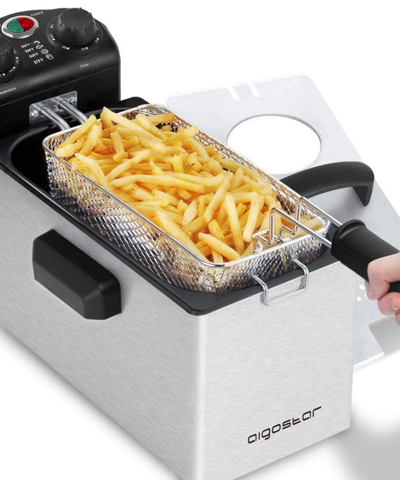 3L Electric Deep Fat Fryers with Removable Basket