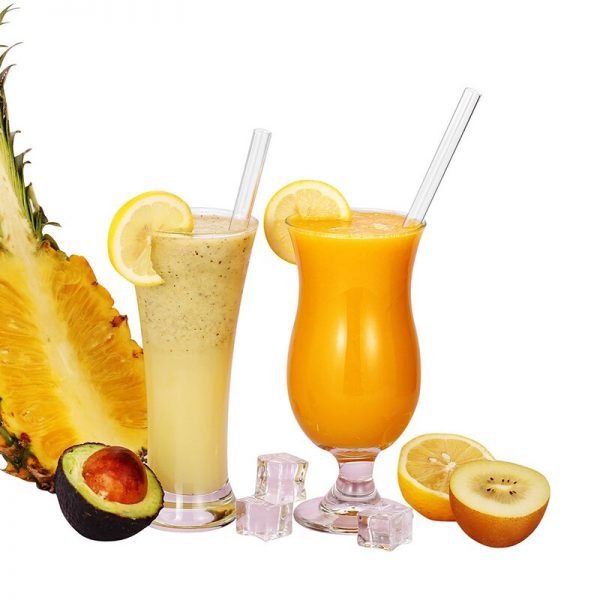 Eco Friendly Drinking Straws with Cleaning Brush Glass - Image 4