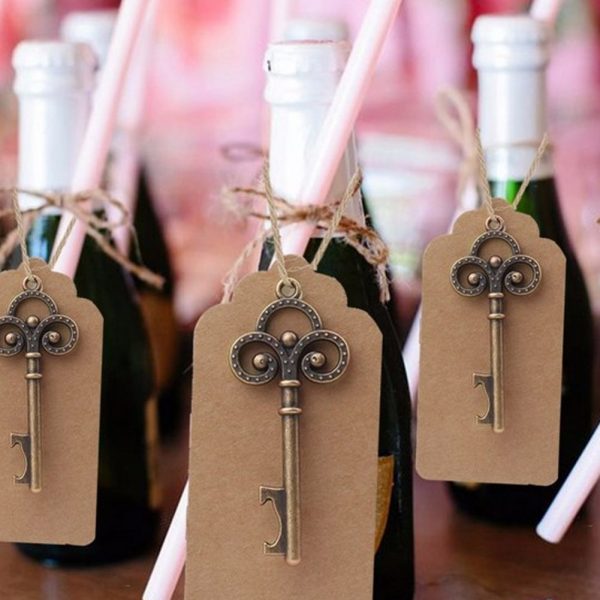 50 Pcs/Lot Key Bottle Opener Skeleton Wine Opener - Image 2