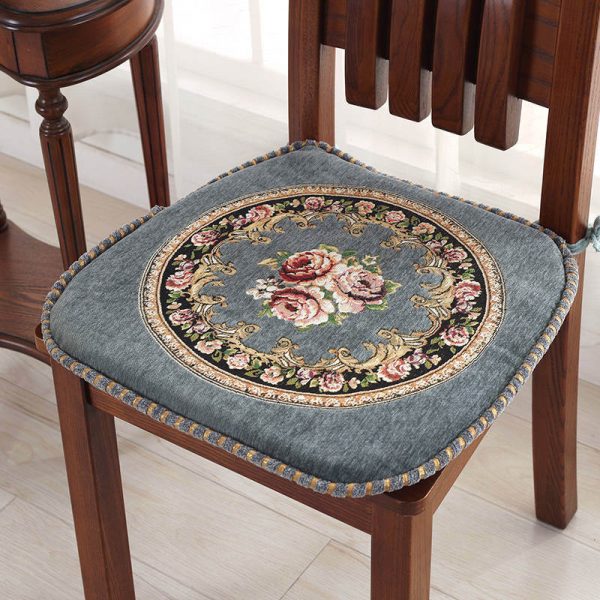 European Jacquard Chair Cushion Home Decor Chair - Image 5