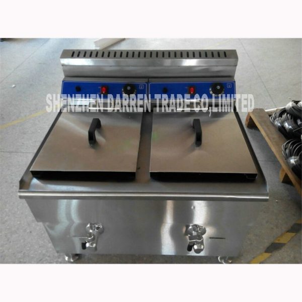 Commercial stainless gas oil chicken food steel - Image 2