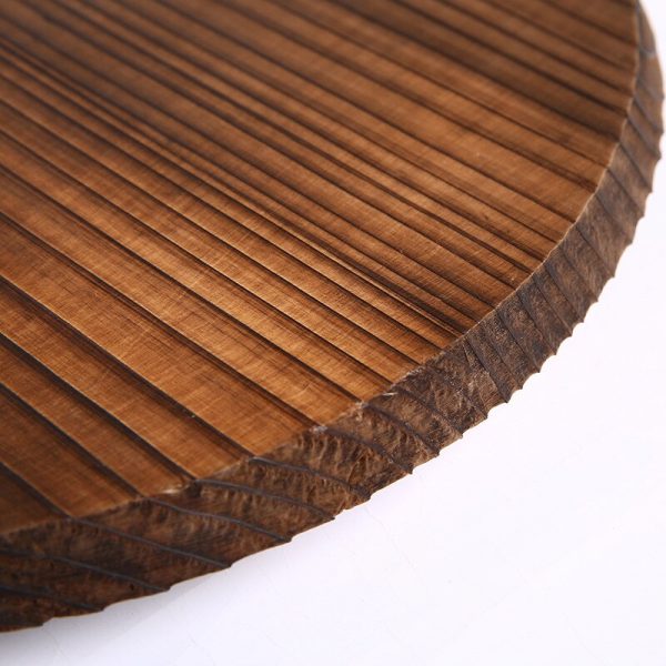 Wooden Lid With Handle For Round Frying Pan - Image 5
