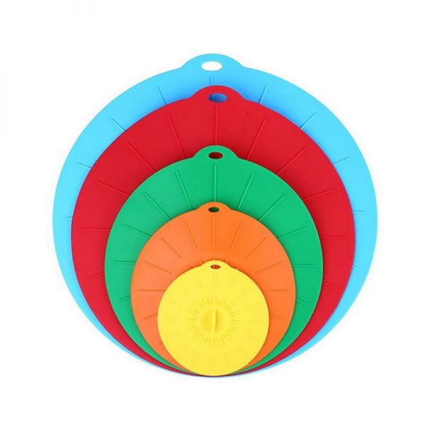 Silicone Cooking Pot Pan Lid Silicone Fresh Cover - Image 5