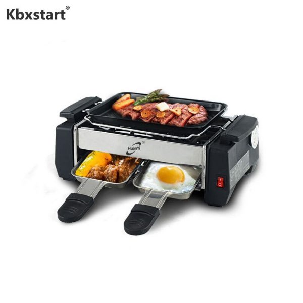 1000W Non-stick Barbecue Electric Raclette Grill