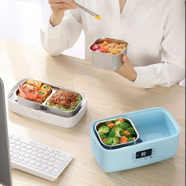 Double-layer Lunch Box Stainless Steel Liner Rice Cooker - Image 5