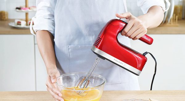 DmofwHi 9-Speed Electric Hand Mixer with Digital Screen and Timer - Image 7