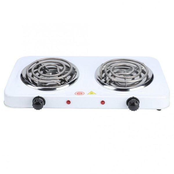 Double Burners Electric Stove Hot Cooker Countertop - Image 4