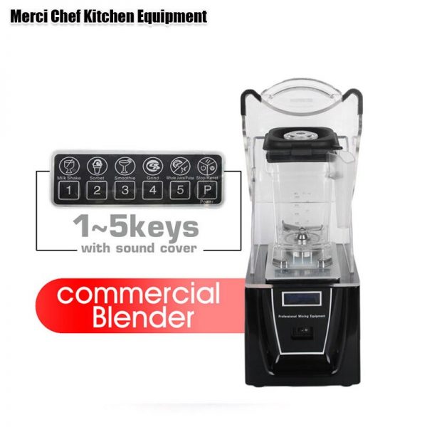 1.5L Smoothie Blender Heavy Duty Commercial Professional - Image 2