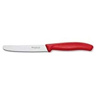 Victorinox Pillow Packs 4 3¼" Paring Red 4.5 Inch Swiss Classic Utility Knife with Round Tip