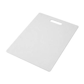 Farberware Plastic Cutting Board, 11-inch by 14-inch, White