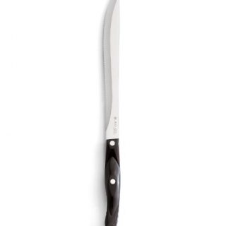 CUTCO Model 1723 Carver Knife..............9" Double-D serrated blade and 5½" Classic Brown handle (often called "Black").......................in factory sealed plastic bag.