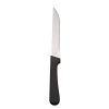 (Set of 96) Seratted-Edge Pointed-Tip Steak Knives, 5-Inch Stainless Steel Blade Steak Knives with Plastic Handles for Restaurants