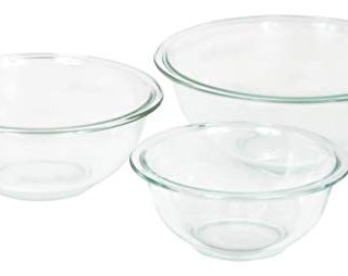 Pyrex Glass Mixing Bowl Set