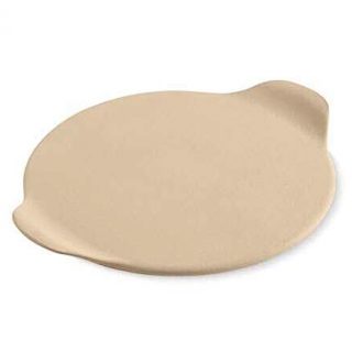 The Pampered Chef Medium Round Stone with Built in Handles on the Sides