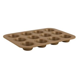 Simply Calphalon Nonstick Bakeware, Cupcake/Muffin Pan, 12-cup