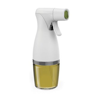 Prepara for Kitchen and Grill, Simply Mist, Glass Healthy Eating Trigger Oil Sprayer, one size, White