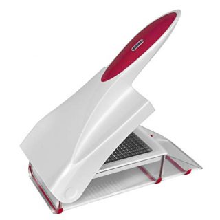 Vegetable Onion Chopper - Manual Food Chopper Onion Cutter, Slicer, Dicer, Multi Kitchen Cutters and Slicers for Veggies, Tomatoes, Chop Onions, Cheese, Fruit By ZYLISS