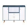 aHUMANs Sideboard with Drawer Storage Cabinet with 3 Cabinets - Image 6