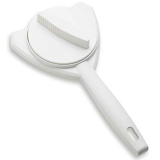 Kuhn Rikon Strain-Free Gripper Opener for Jars and Bottles, 10 x 5 x 2.25 inches, White