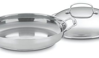 Cuisinart 725-30D Chef's Classic Stainless 12-Inch Everyday Pan with Dome Cover