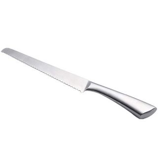 Bread Knives - TOONEV Professional 8 inch Wavy Serrated Bread Cake Slicer Ultra-Sharp Stainless Steel Kitchen Knife Cutlery