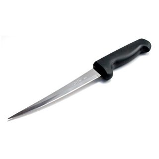 Kitchen + Home Fillet Knife – Flexible 7” Ultra Sharp Surgical Stainless Steel Curved Boning Knife