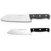 HENCKELS Fine Edge Pro Asian Knife Set, 2-piece, Black/Stainless Steel