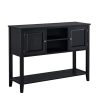 HAWOO Rustic Console Table Buffets & Sideboards Table - Image 8