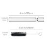 4 Pack Glass Straw Travel Kit,4 Inch Filter Accessories - Image 4