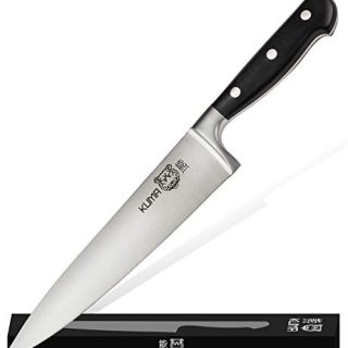 KUMA Multi Purpose Chef Knife - Razor Sharp Out of The Box - 8 Inch Chefs Knife for Carving & Chopping - Slicing knife - Great Ergonomic Handle - Professional Cooking Kitchen Knife - Cuts Like A Dream