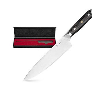 Chef's Knife Pro Kitchen Knife - 8 inch butcher chef knife slicing brisket carving chopping meat