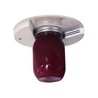 EZ Off Jar Opener - Under Cabinet Jar Lid & Bottle Opener - Great for Seniors & Weak or Arthritic Hands