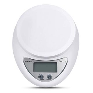 MOCEAN Kitchen Scale 5kg x 1g Digital Cooking Weight Scale Food Scale Multifunctional (No Battery Included)
