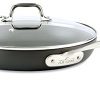 All-Clad HA1 Hard Anodized Nonstick Frying Pan with Lid - Image 7