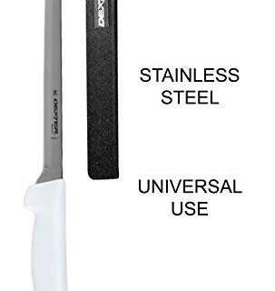 8-inch Fillet Knife – Dexter-Russell Narrow Boning Knife – High-Carbon Steel Blade – Professional Slicing Knife for Deboning, Filleting and Skinning Meat –Polypropylene Blade Guard