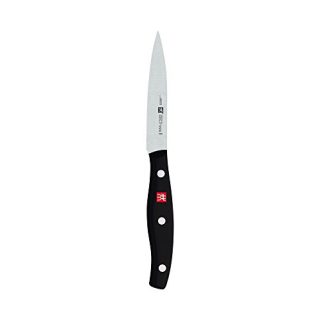 Zwilling J.A. Henckels TWIN Signature Paring Knife, 4-inch, Black/Stainless Steel