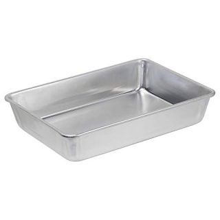 Honey-Can-Do Kitchen Supply Toaster Oven Roasting Pan, 9.25-Inches x 6.5-Inches x 2-Inches