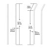 Glass Straws Clear 8 mm Drinking Straws Reusable Straws Healthy - Image 5