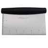 Bench Scraper & Chopper, Stainless Steel Hand Kitchen Tool - Image 5